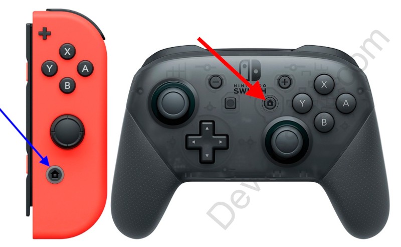 Nintendo Switch Home Button