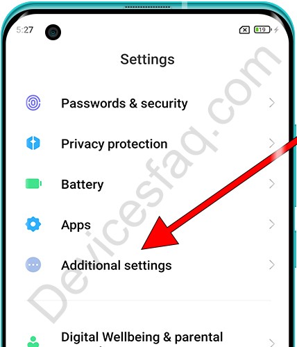 Xiaomi additional settings