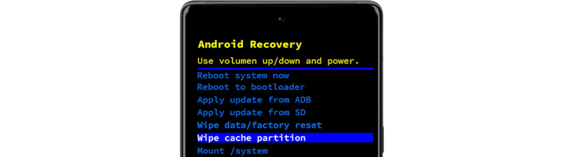 What does Wipe Cache Partition mean?