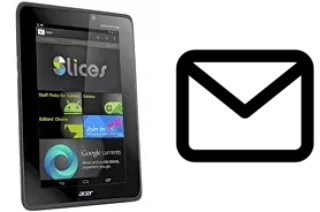 Set up mail in Acer Iconia Tab A110