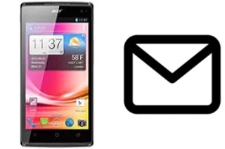 Set up mail in Acer Liquid Z500