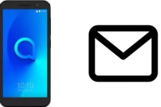 Set up mail in Alcatel 1