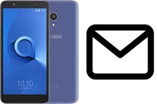 Set up mail in alcatel 1x