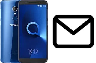 Set up mail in alcatel 3