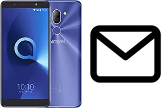 Set up mail in alcatel 3x