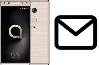 Set up mail in alcatel 5