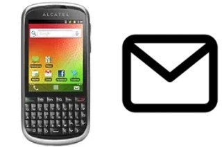 Set up mail in alcatel OT-915