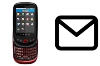 Set up mail in alcatel OT-980