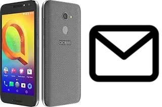 Set up mail in alcatel A3