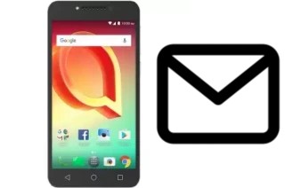 Set up mail in Alcatel A50