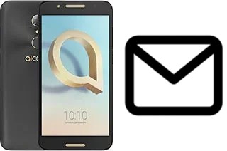 Set up mail in alcatel A7