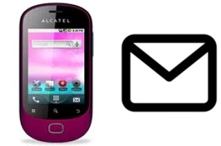 Set up mail in alcatel OT-908