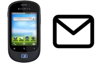 Set up mail in alcatel OT-908F