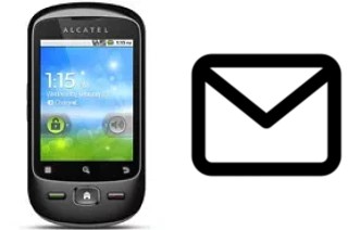 Set up mail in alcatel OT-906