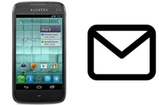 Set up mail in alcatel OT-997D