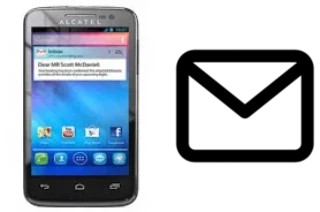 Set up mail in alcatel One Touch M'Pop