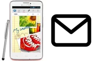 Set up mail in alcatel One Touch Scribe Easy