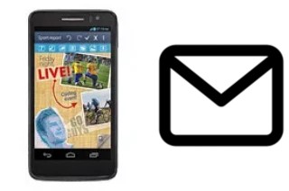 Set up mail in alcatel One Touch Scribe HD