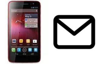 Set up mail in alcatel One Touch Scribe X