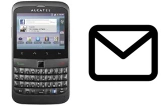 Set up mail in alcatel OT-916