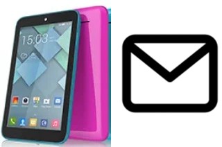 Set up mail in alcatel Pixi 7