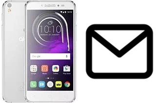 Set up mail in alcatel Shine Lite