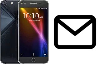 Set up mail in alcatel X1