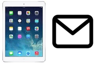 Set up mail in Apple iPad Air