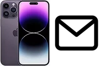 Set up mail in Apple iPhone 14 Pro Max