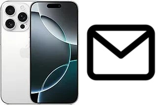 Set up mail in Apple iPhone 16 Pro