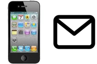 Set up mail in Apple iPhone 4