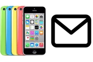 Set up mail in Apple iPhone 5c