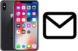 Set up mail in Apple iPhone X