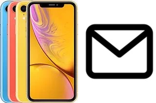 Set up mail in Apple iPhone XR