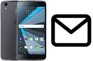 Set up mail in BlackBerry DTEK50