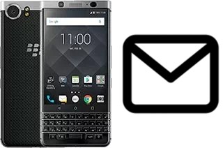 Set up mail in BlackBerry KEYone