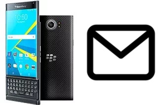 Set up mail in BlackBerry Priv