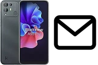 Set up mail in Blackview A55 Pro