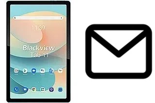 Set up mail in Blackview Tab 11