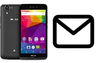 Set up mail in BLU Dash X LTE