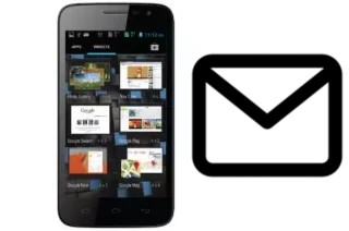 Set up mail in E-tel i8