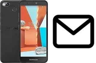 Set up mail in Fairphone 3+