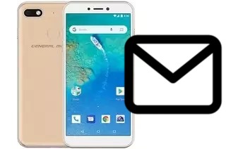 Set up mail in General Mobile GM 8 Go