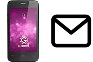 Set up mail in Gigabyte GSmart T4