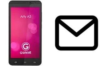 Set up mail in Gigabyte GSmart Arty A3