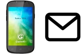 Set up mail in Gigabyte GSmart Tuku T2