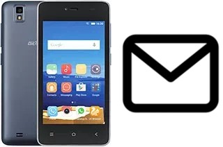 Set up mail in Gionee Pioneer P2M