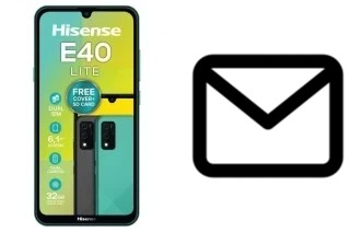 Set up mail in HiSense E40 LITE