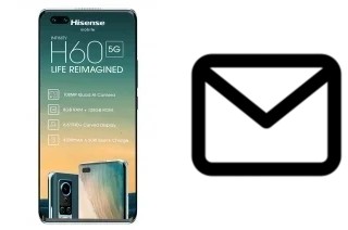 Set up mail in HiSense H60 5G