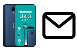 Set up mail in HiSense U40 Lite